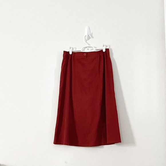 Elements Orange Suede looking skirt. Excellent condition. - Picture 2 of 6